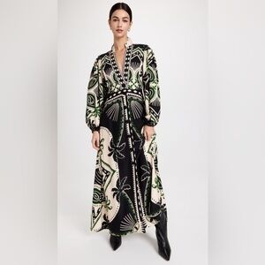 NWOT farm Rio Mystic Scarf Maxi Dress size small never worn!